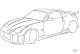 350z Gtr Silvia S15 sketch template