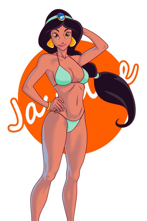 Jasmine Bikini By R3ydart On Deviantart