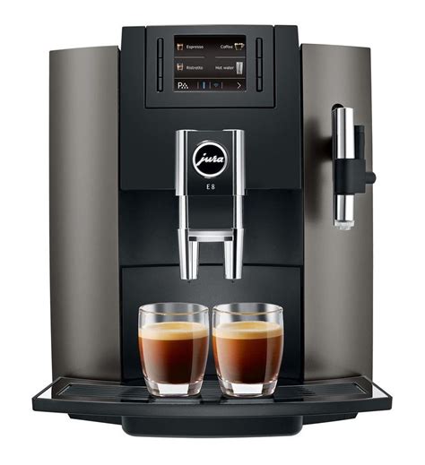 jura  bean  cup programmable coffee machine  bar milk frother dark inox electrical deals
