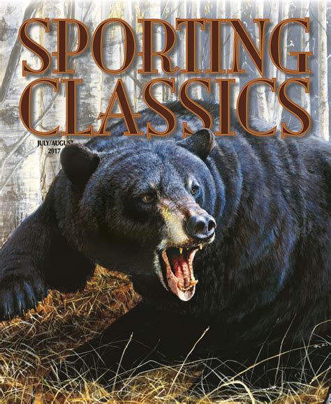 announcing  julyaugust  issue  sporting classics sporting