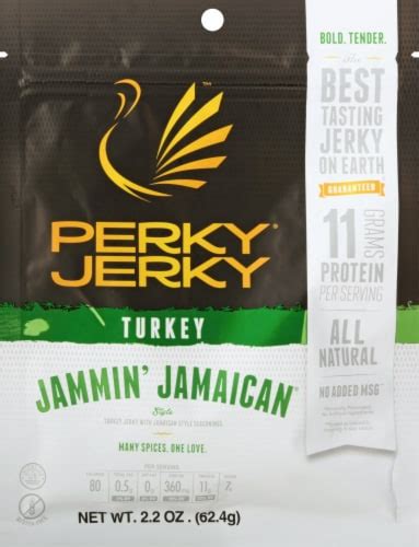 Perky Jerky Jamaican Style Turkey 2 2 Oz Fred Meyer