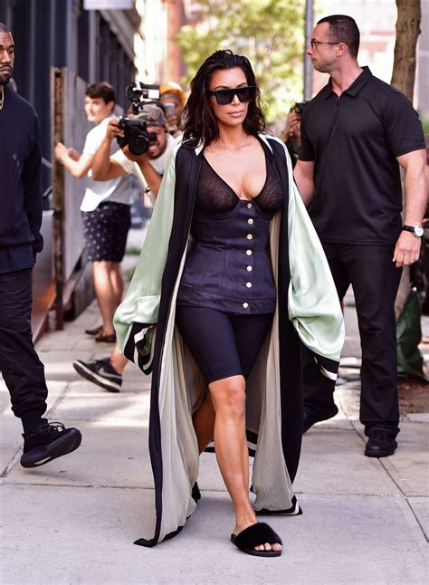 Kim Kardashians Latest Sheer Outfit Might Be Her Most Bizarre Yet