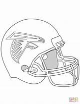 Coloring Falcons Atlanta Helmet Pages Raiders Printable Super Bowl Seahawks Panthers Oakland Drawing Carolina Logo Nfl Seattle Broncos Color Football sketch template
