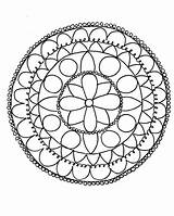 Mandala Mandalas Clipartmag Getdrawings sketch template