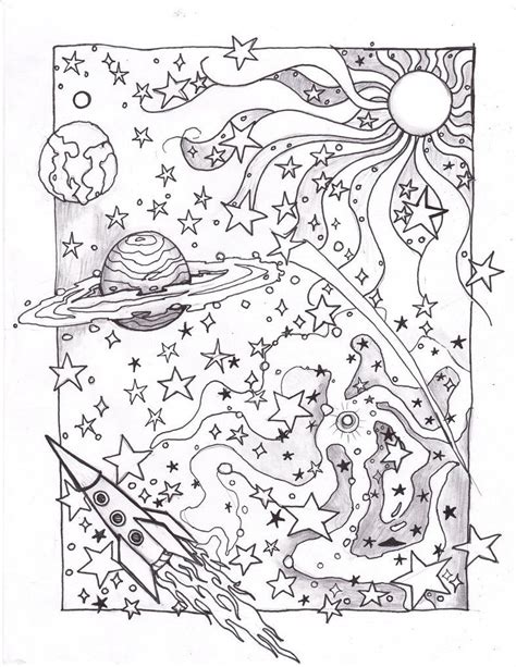 galaxy coloring pages  adults  print coloring  kids