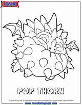Coloring Pop Pages Thorn Skylander Popular Skylanders Library Clipart Coloringhome sketch template