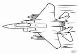 16 Jet Pages Fighter Coloring Eagle Template Sketch sketch template