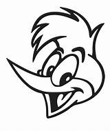 Woody Woodpecker Willy Chilly sketch template