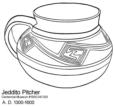 clay pot coloring pages sketch coloring page