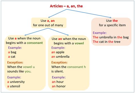 articles  grammar video lessons examples explanations