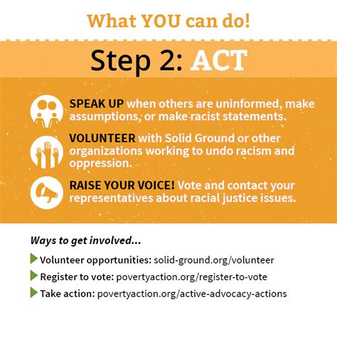 Learn Act And Engage Steps We Can Take To Undo Racism