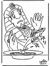 Plagues Moses Coloring Pages Ten Getcolorings Printable Color sketch template