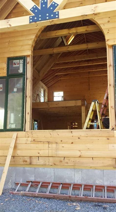 installation  windows  doors rhode island log home timberhaven log timber homes