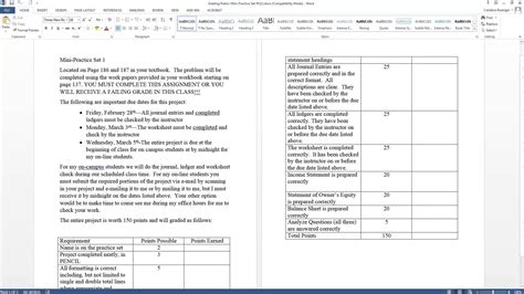 accounting practice worksheet spreadsheet templates  busines
