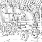 Tractor Tractors sketch template