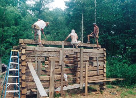 learn   build  log cabin handmade houses  noah bradley