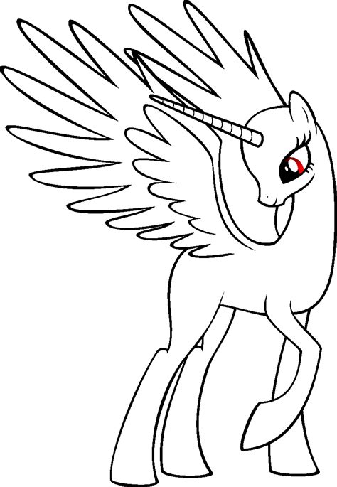 pony drawing template  getdrawings