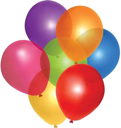 bolcom gekleurde ballonnen  stuks ballonnen verschillende kleuren voor lucht en helium
