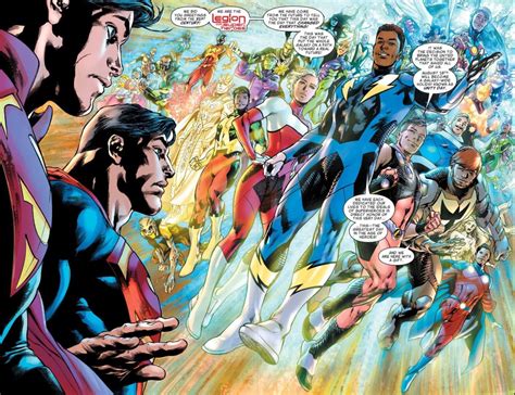 dcs legion  super heroes arrive   superboy    future