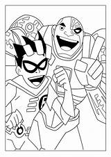 Titans Coloring Teen Pages Robin Go Titan Cyborg Boy Boys Kids Printable Team Nightwing Color Sheets Beast Cartoons Draw Colors sketch template