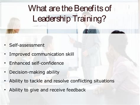leadership skills training benefits