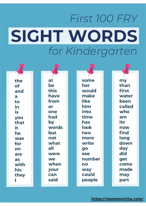 pin  sight word activities