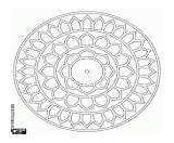 Concentric Circles Religion sketch template