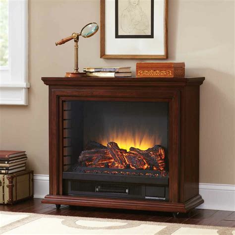 pleasant hearth mobile electric fireplace reviews wayfair