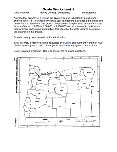 map scale worksheets printables printable templates  nora