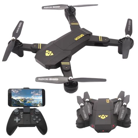elfie drone visuo xshw foldable drones  camera hd mp selfie dron quadcopter xs rc