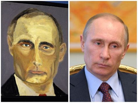 Side By Side George W Bush S Paintings And The Real World Leaders