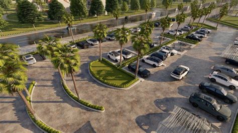 parking lot design lumion  realistic parking animation