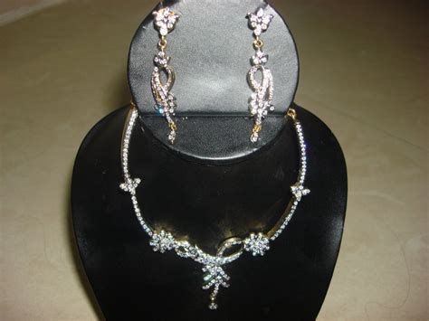 cz diamond set  mumbai shilp jewellery id