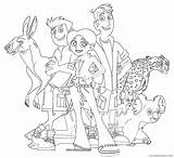 Kratts Wild Pages Coloring Coloring4free Colouring Printable Para Print Drawing Colorear Dibujos Rino Getdrawings Leopard Martin Power Getcolorings Template sketch template