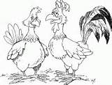Fowl Fowls sketch template