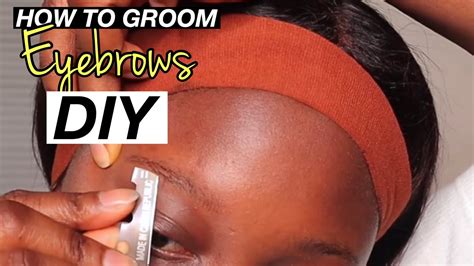 Eyebrow Grooming For Beginners Youtube