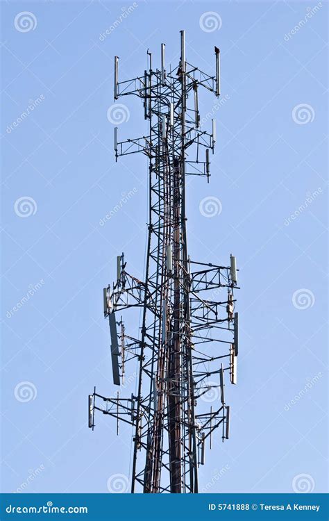 signal tower stock photo image  advances power industry