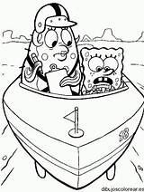 Coloring Pages Birthday Spongebob Printable Happy sketch template