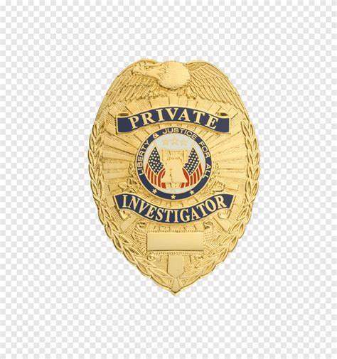 badge private investigator detective police officer criminal