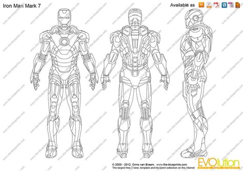 blueprintscom vector drawing iron man mark  iron man
