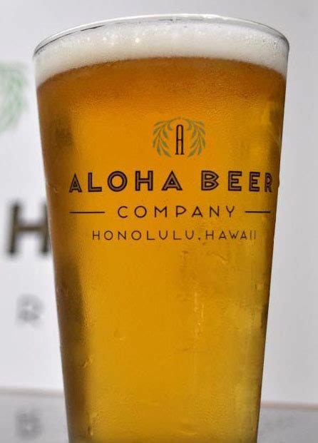 hawaii craft beer aloha beer company oahu hawaii