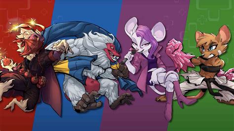 rivals  aethers  workshop character pack dlc introduces  furry fanmade fighters
