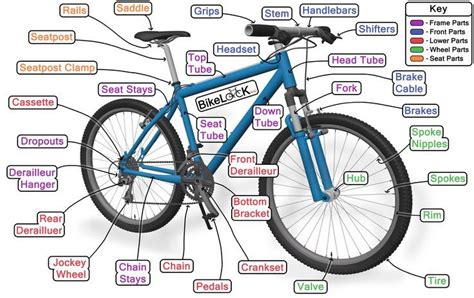 parts   bike diagram bike mountain bike parts handlebar grip
