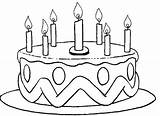Mewarnai Kue Ulang Tahun Colorir Tk Candles Bolos Desenhos Paud Kek Hari Jadi Kumpulan Mewarna Galeri Sila sketch template