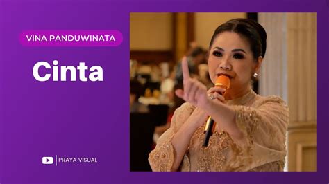Vina Panduwinata Cinta Live Performance At Jakarta Wedding Youtube