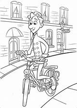 Ratatouille Ruas Linguini Vial Ratatuj Prevencion Bicicletta Strada Coloradisegni Colette Encontra Nesta Seção sketch template