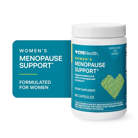 Cvs Health Women S Menopause Support Capsules 60 Ct