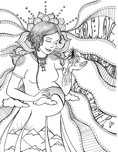 pregnant woman coloring pages  getdrawings