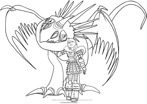 train  dragon  astrid coloring pages coloring pages
