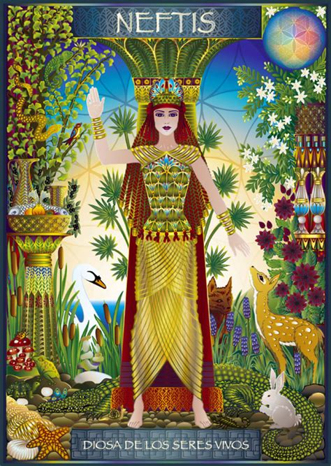 calendario diosas de egipto domestika